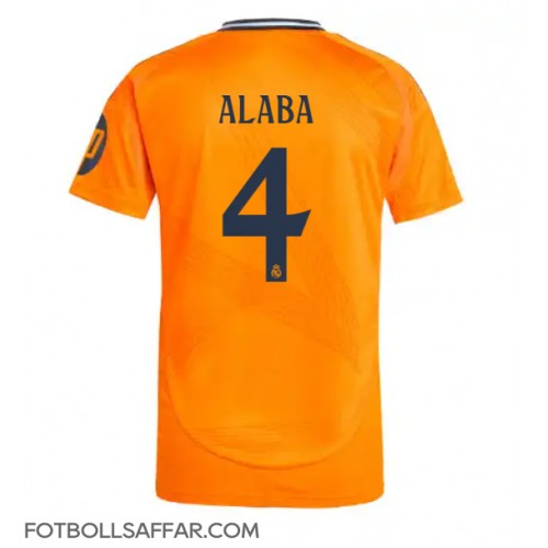 Real Madrid David Alaba #4 Bortatröja 2024-25 Kortärmad